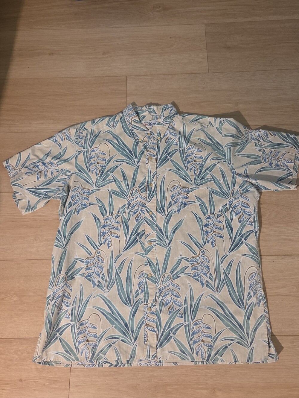 Vintage Reyn Spooner Aloha Hawaiian button down shirt mens size 3XL